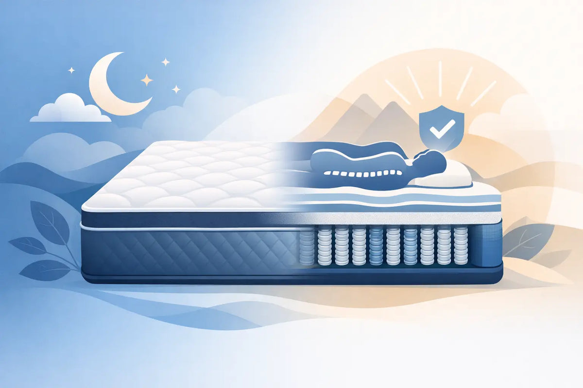 Hybrid Mattress: Comfort and Support Together