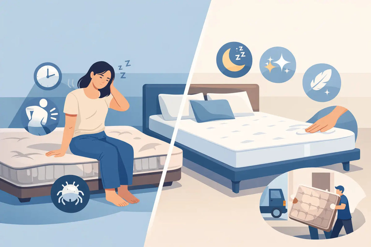 When Should You Replace a Mattress? 8 Signs