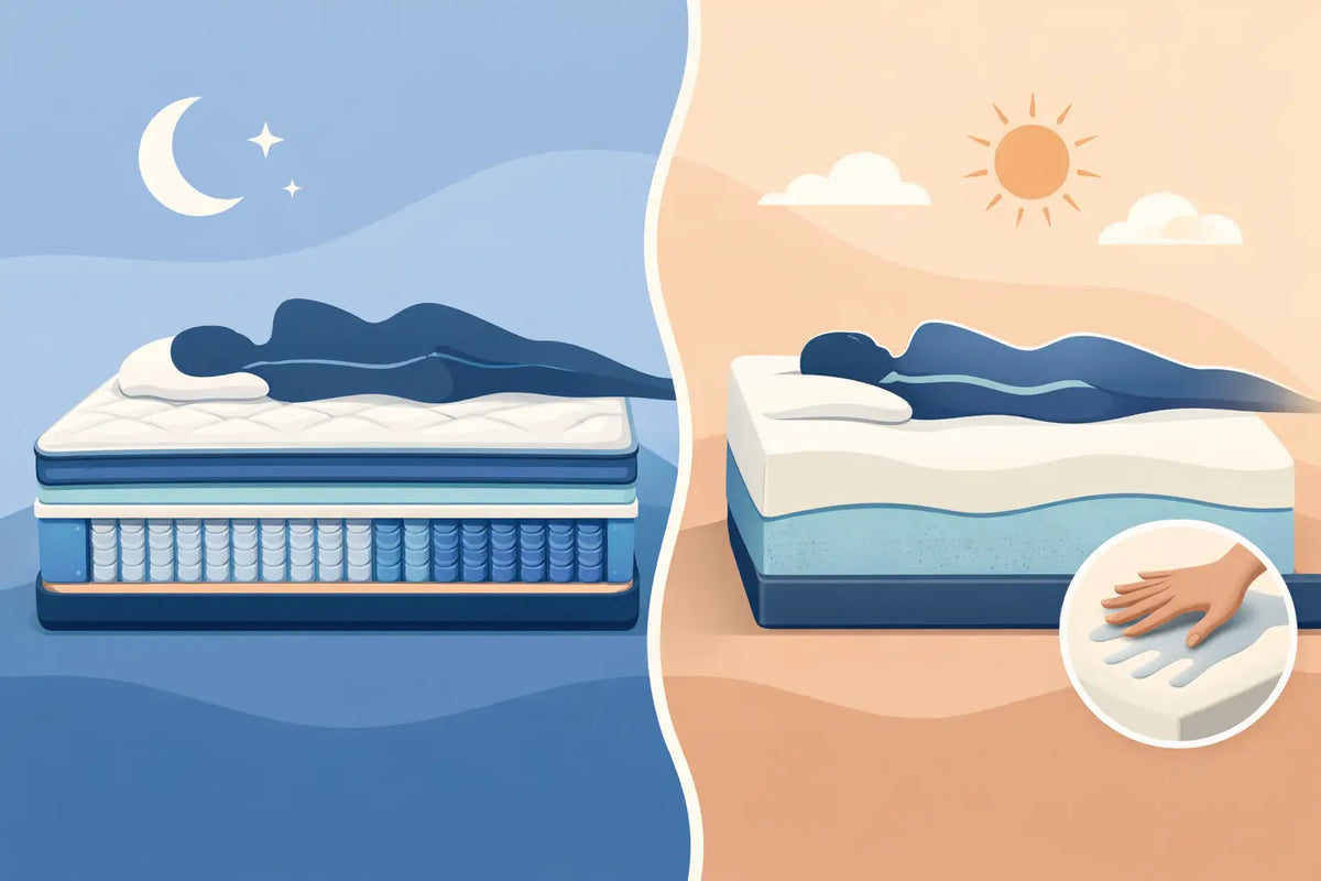 Hybrid vs Memory Foam Mattress: Which Suits You?