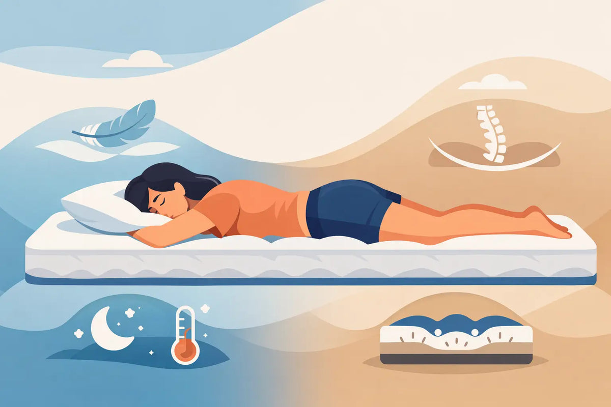 Best Mattress Comfort for Stomach Sleepers