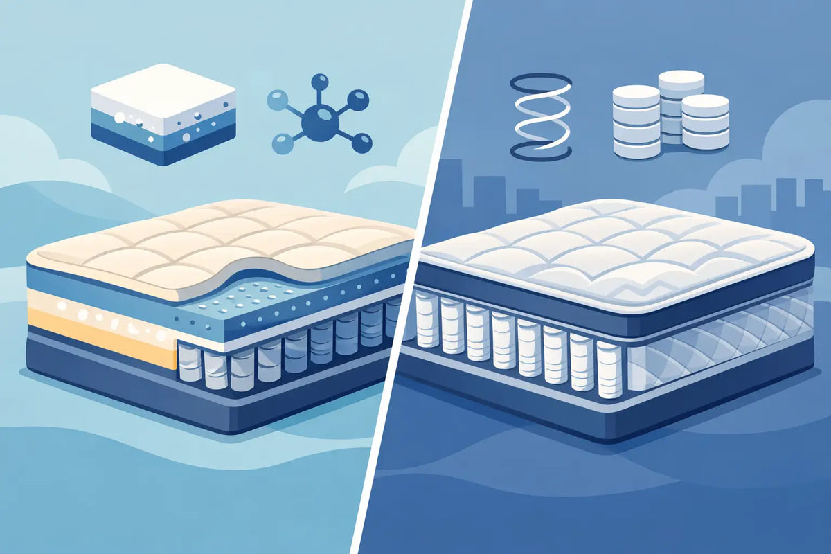 Hybrid Versus Pocket Sprung Mattress Choices