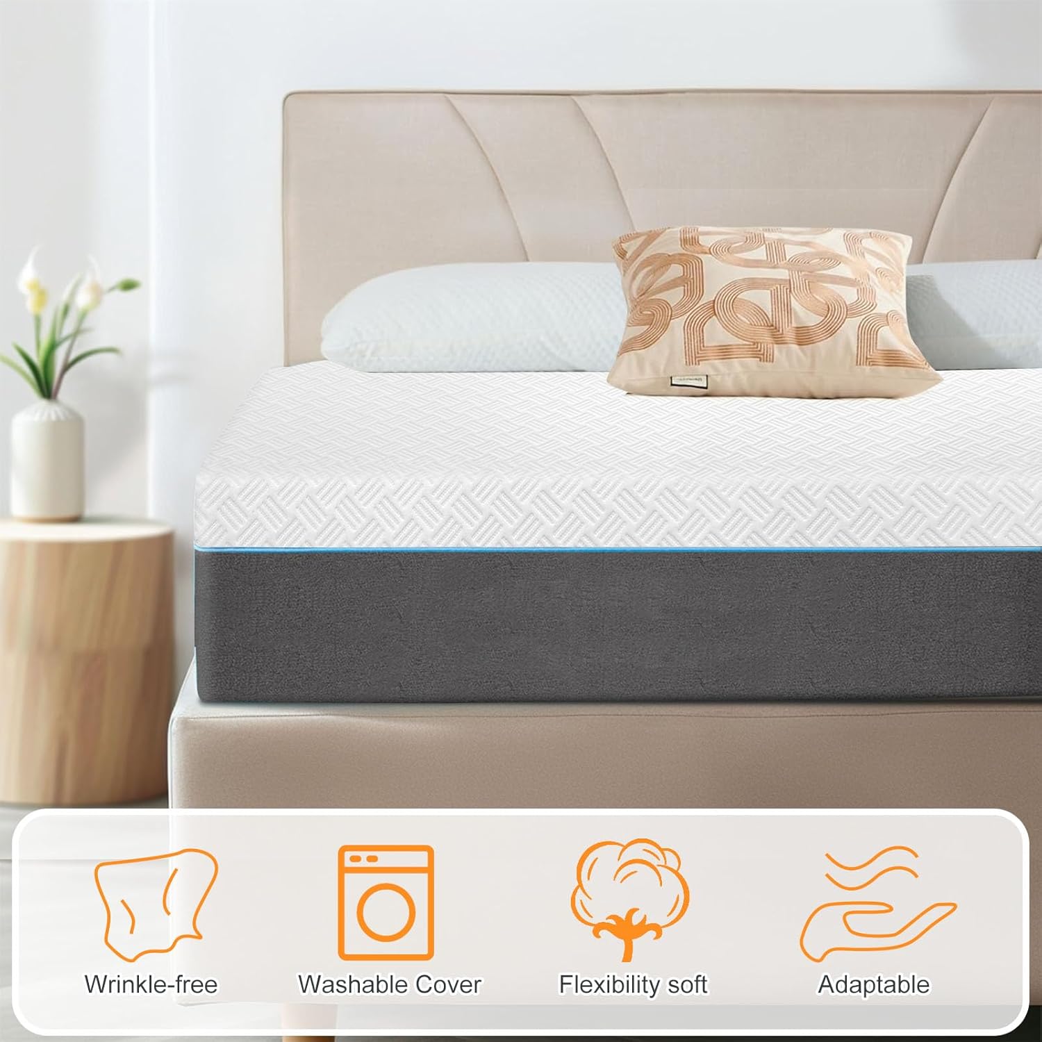 Hybrid Memory Soft Mattress